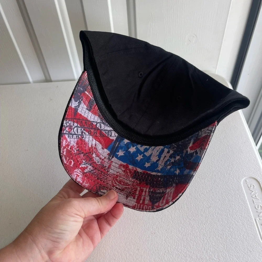 Subtle patron nwt covert golf patriotic cap hat